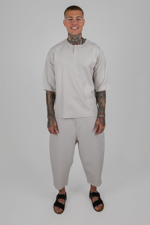 Aegean Breeze Set - Oversized T-Shirt/Balloon Pants